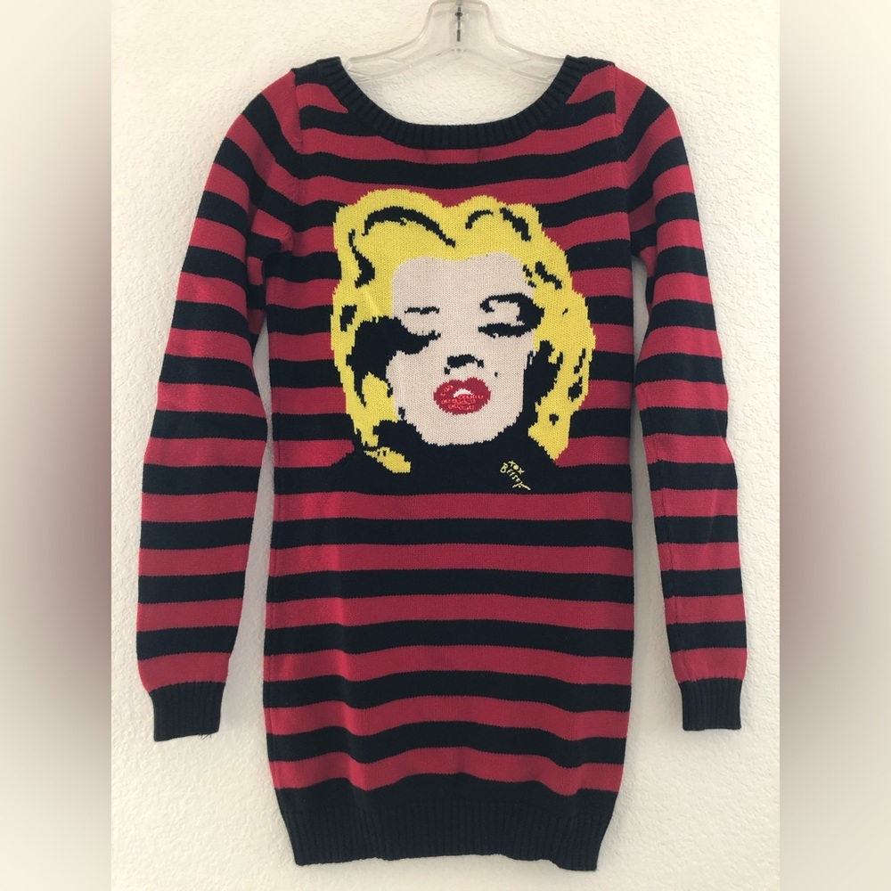 Betsey Johnson Marilyn Monroe Knit Dress